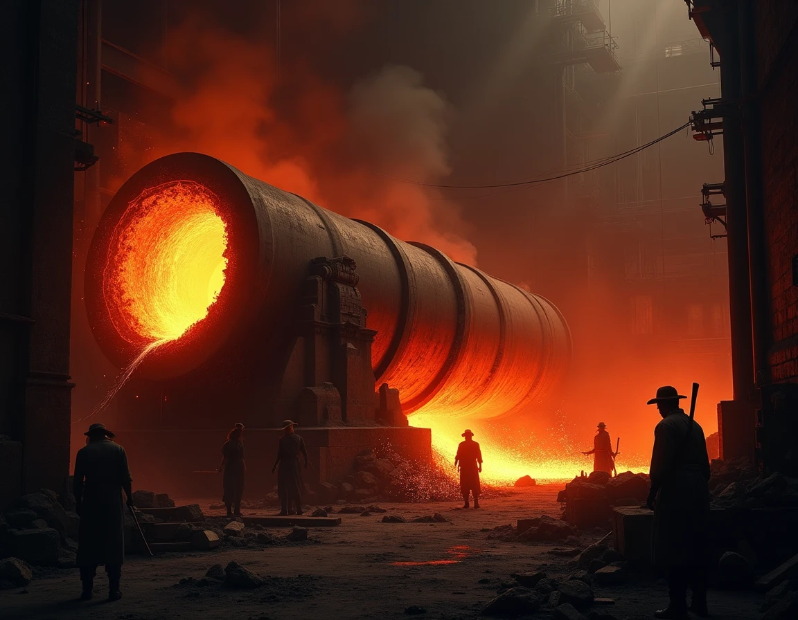 황금을 좇아 편을 바꾼 주조공