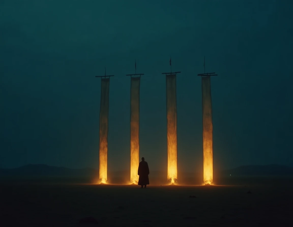 징기스칸, 네 개의 기둥